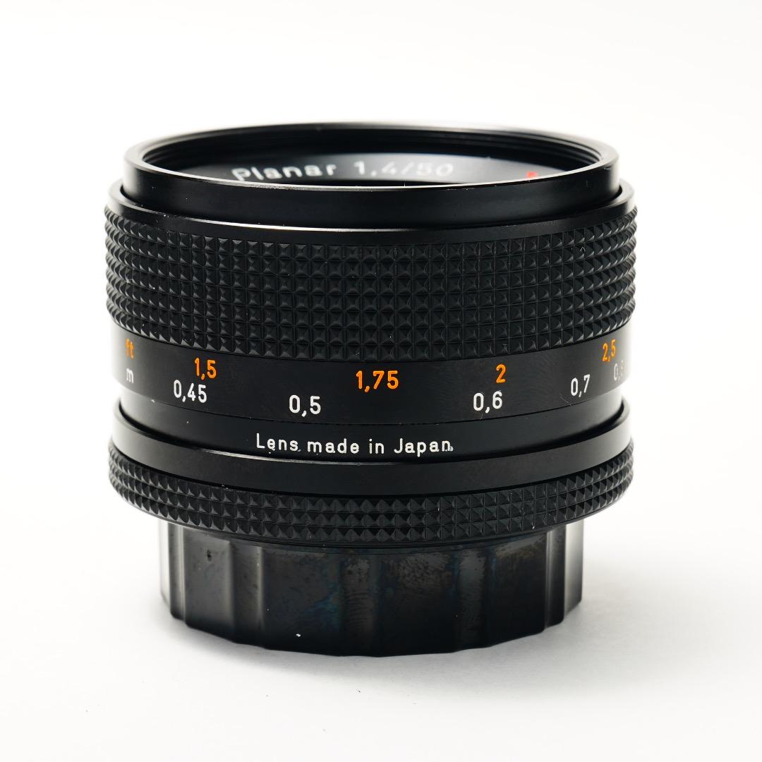 【極美品】Carl Zeiss Planar 50mm F1.4 AEJ 881