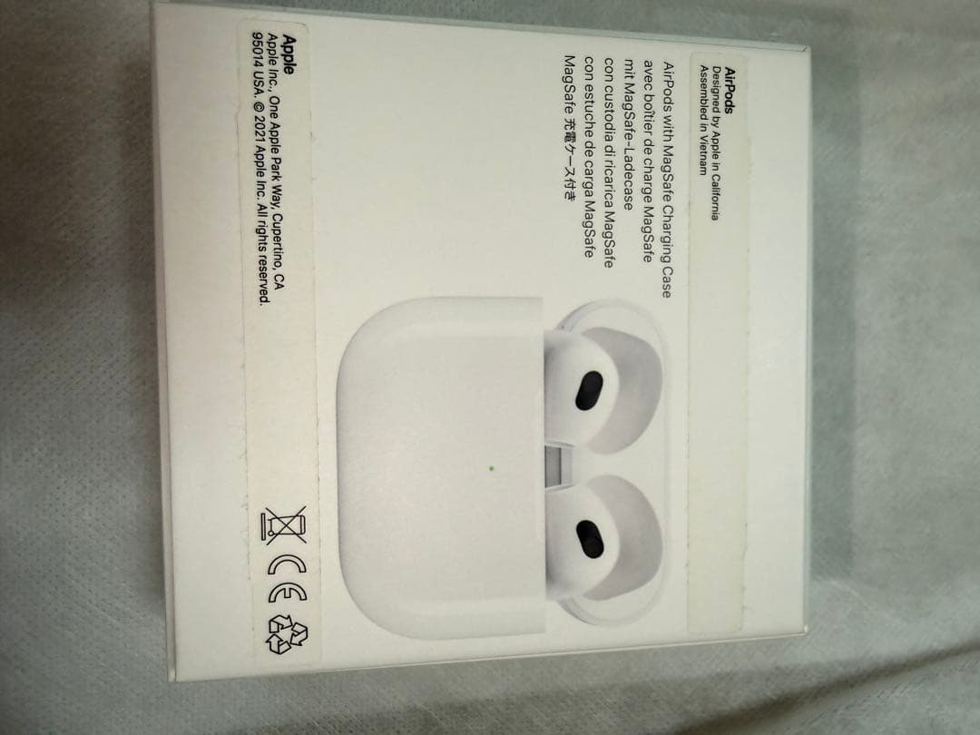 AirPods 第3世代 MagSafe 対応 付属品完備 動作良好