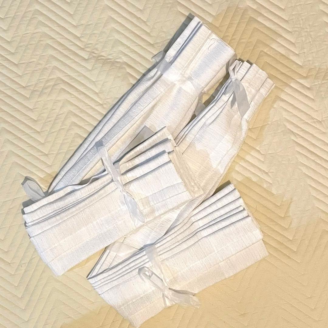 KEYUKA カーテン多機能ナチュラル麻調ボイルⅡ（ホワイト）幅200㎝丈91㎝