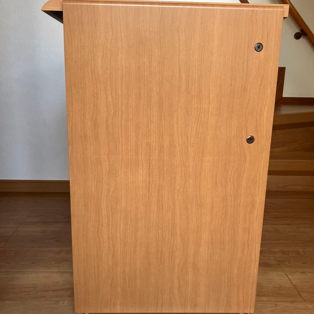 パソコンデスク　学習机　木製机　シンプル机　家具　アイロンスペース　作業台　机