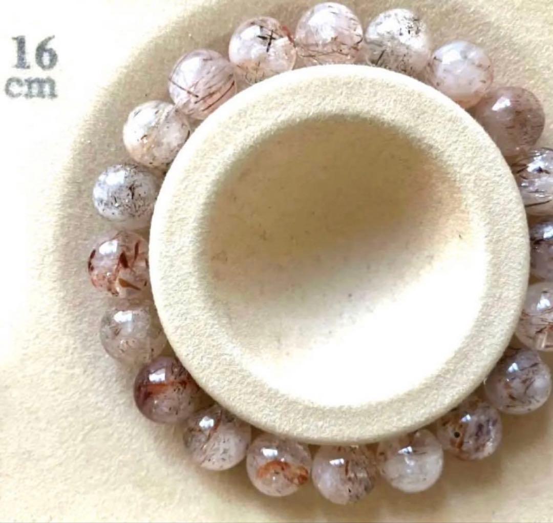 赤字出品‼️新品即日発送‼️スーパールチルクォーツブレスレット 16cm