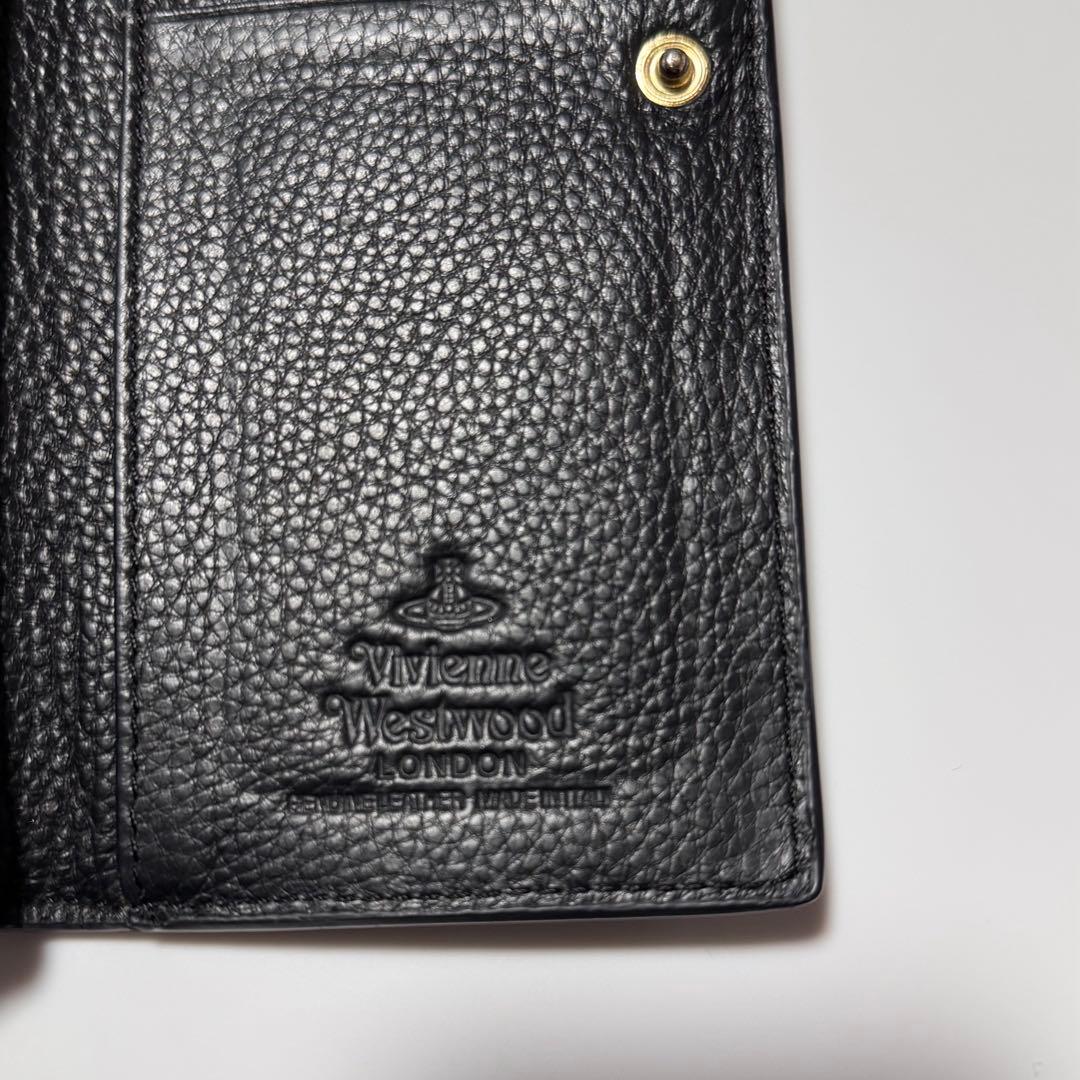 Vivienne Westwood 長財布　黒　ブラック　サフィアーノレザー