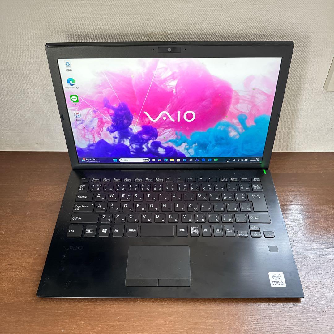 ノートパソコン VAIO Windows11 10世代i5 8GB/256GB
