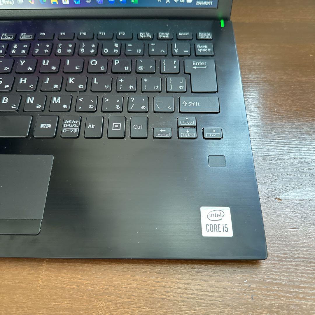 ノートパソコン VAIO Windows11 10世代i5 8GB/256GB