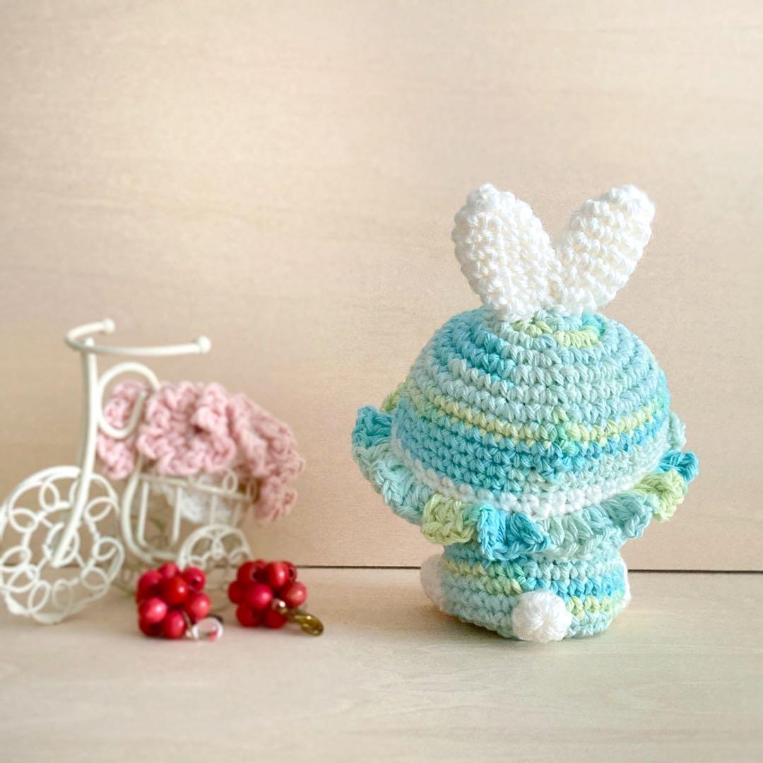 【みるく様】母の日 カーネーション うさぎ ボンネット ベビーキャップ