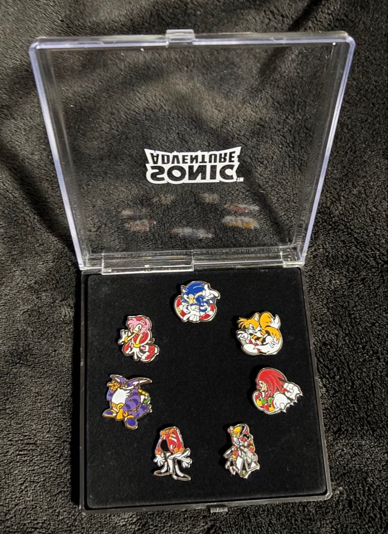 ソニックアドベンチャーピンバッチセット