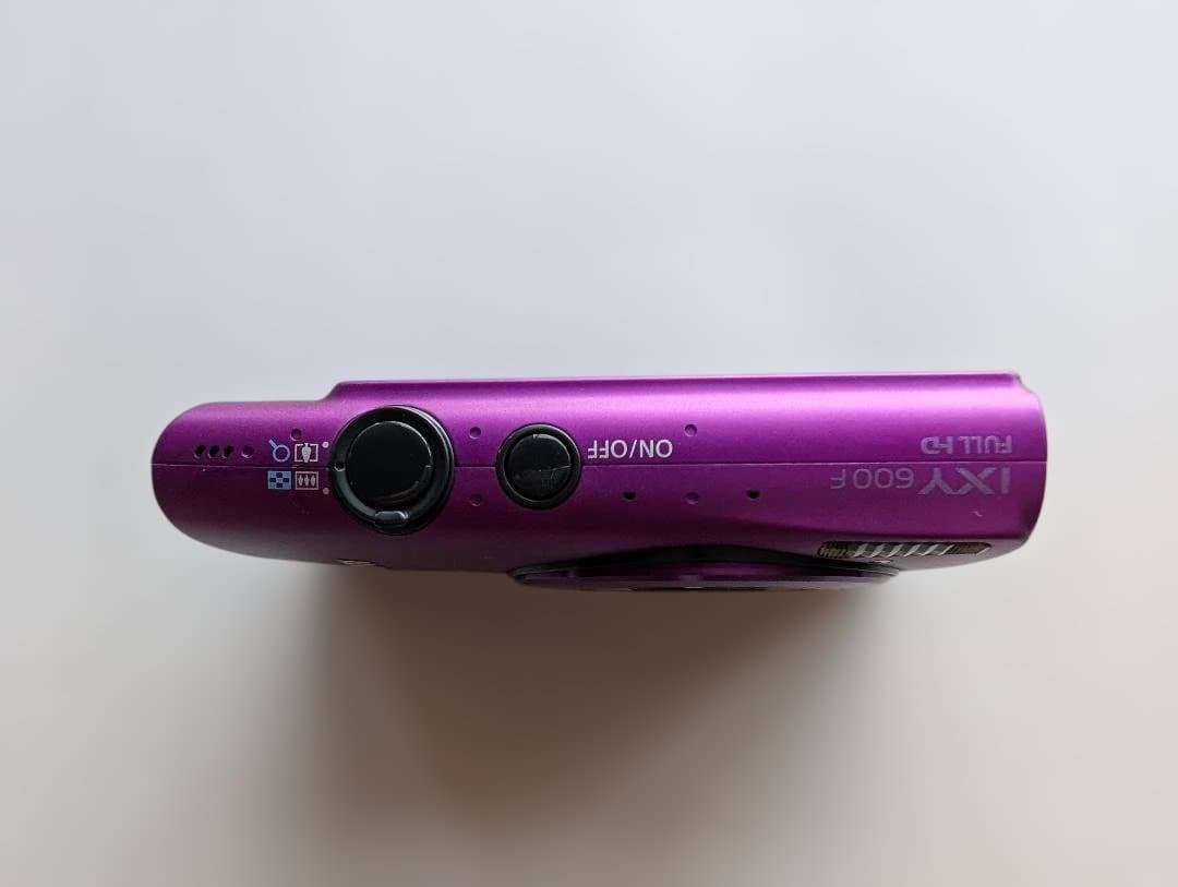 Canon IXY 600F Purple 完品 動作確認済み フルセット