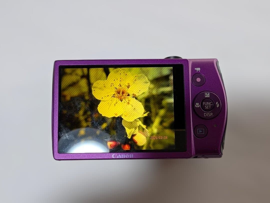 Canon IXY 600F Purple 完品 動作確認済み フルセット