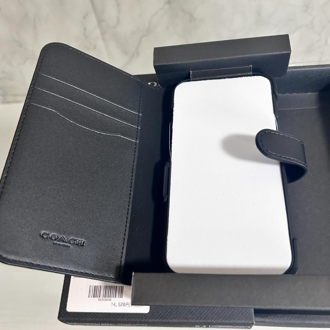 COACH コーチ iPhone 6.1インチ (2023) 手帳型ケース