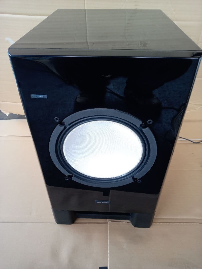 未動作 ONKYO オンキョー　サブウーファー　SL-D501 ブラック