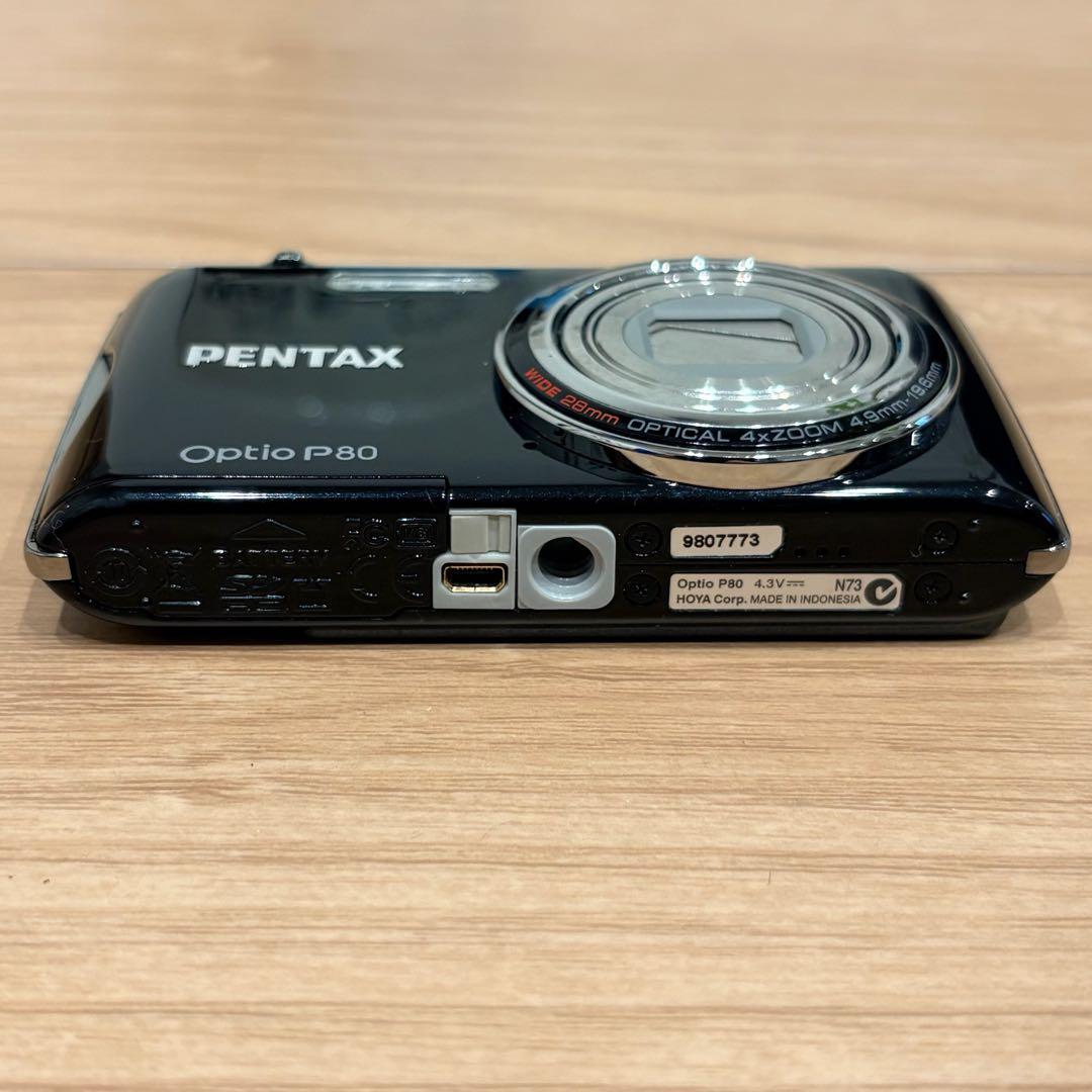美品 PENTAX ペンタックス Optio P80 オプティオ デジカメ