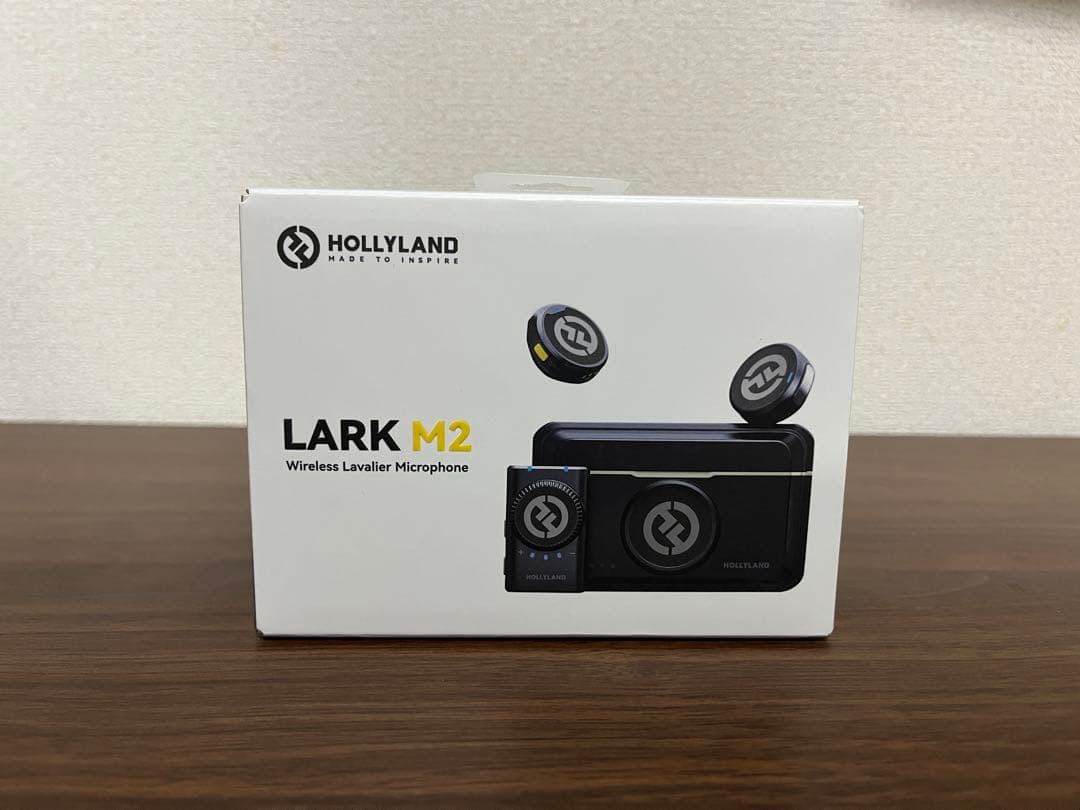Lark M2 camera-ワイヤレスマイク-ピンマイク