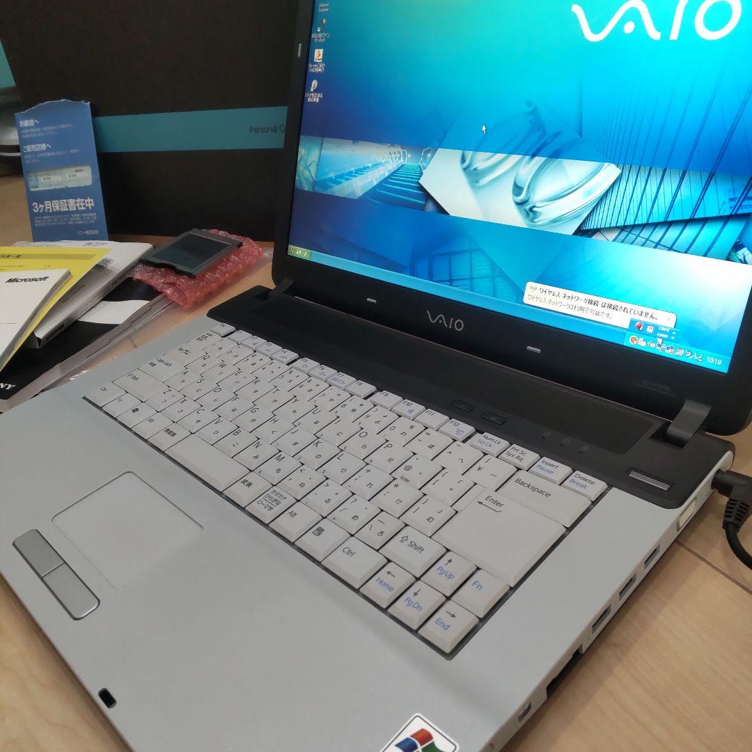 【使用数ヶ月の美品】SONY VAIOノート VGN-FS31B