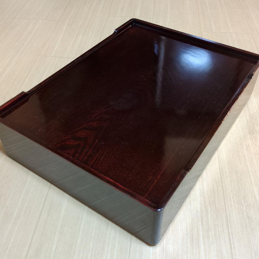 【美品】昭和レトロ 仙台箪笥 文箱 漆塗 書類収納 伝統工芸 国産 A4サイズ