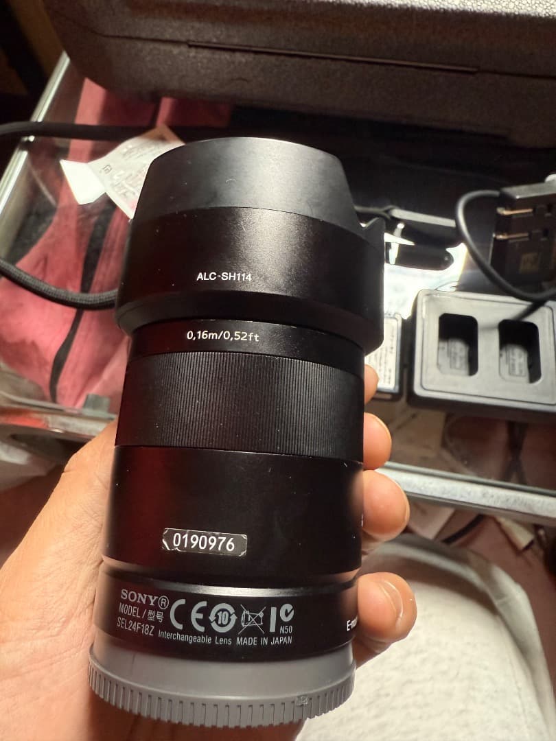 ソニー SONY Sonnar E 24mm F1.8 ZA T* Eマウント