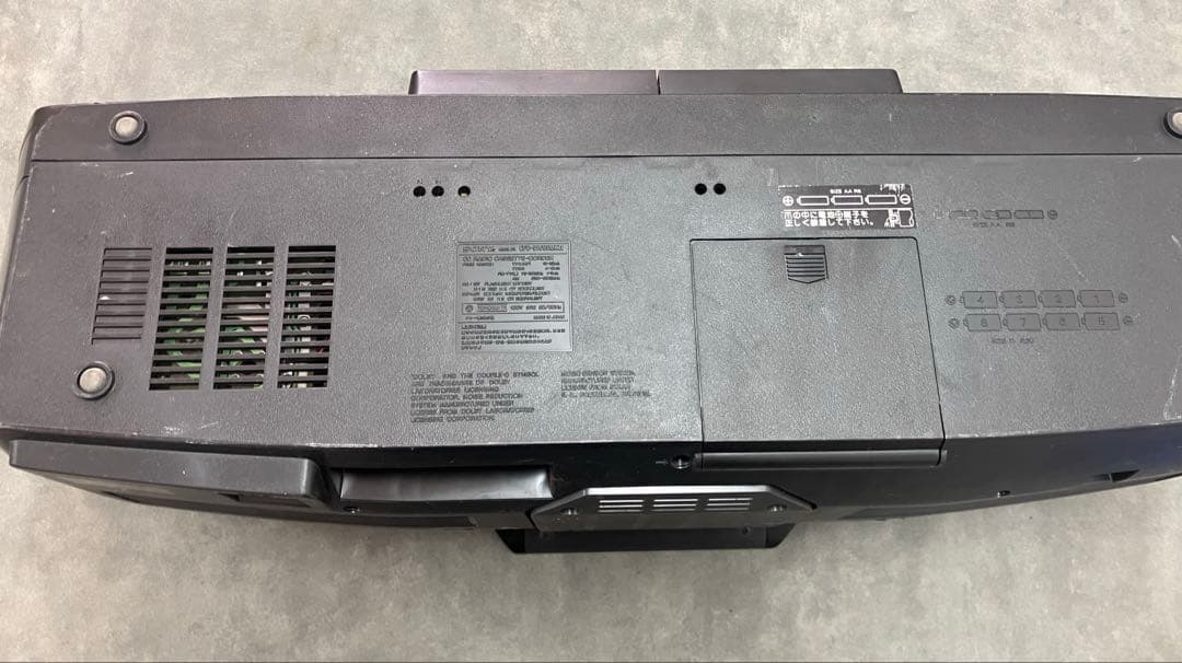 【希少】SONY ドデカホーン CFD-DW95 MKII バブルラジカセ現状品