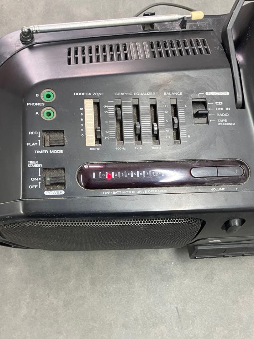 【希少】SONY ドデカホーン CFD-DW95 MKII バブルラジカセ現状品