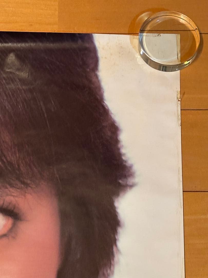 松田聖子特大ポスター「天国のキッス」店頭告知用