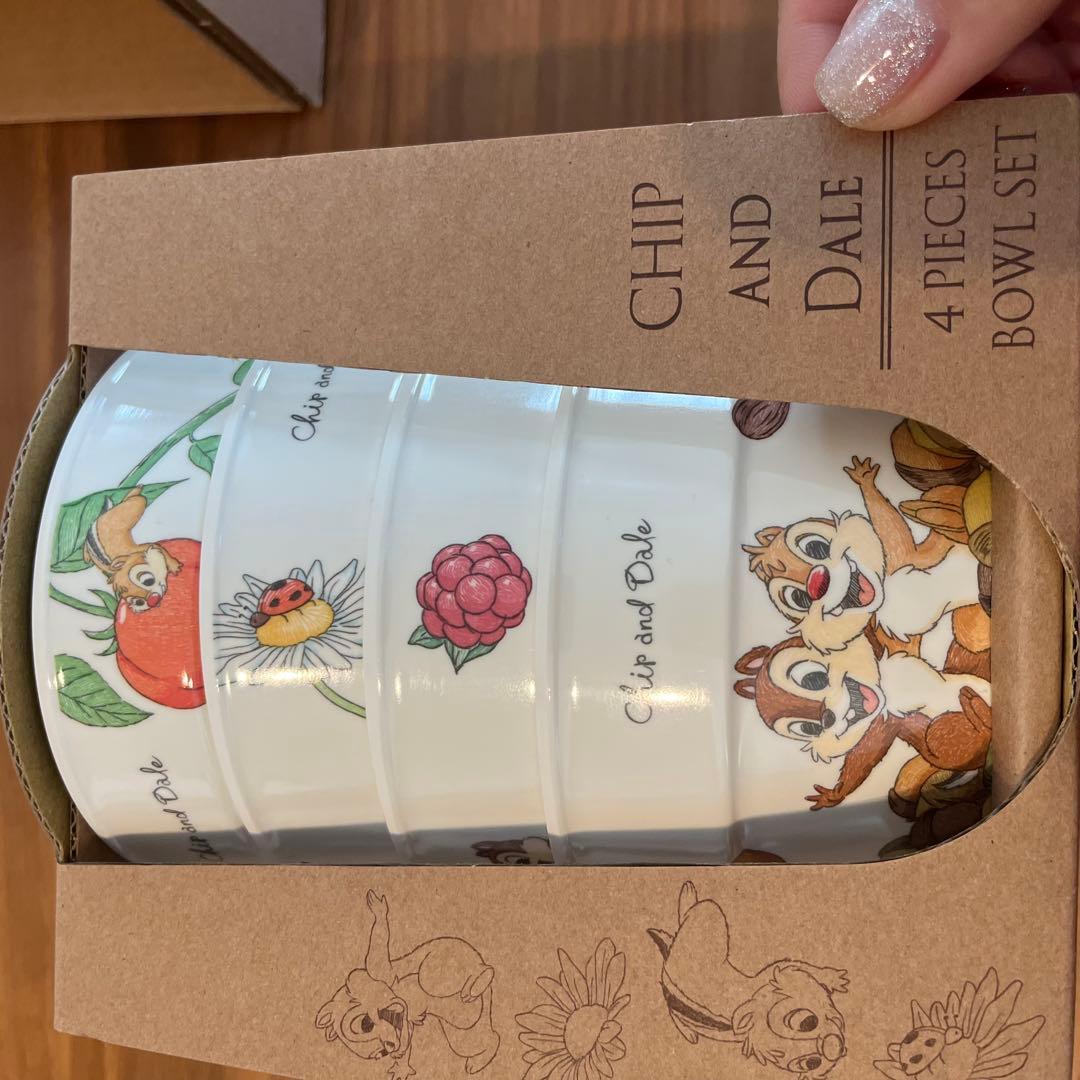 チップとデール メラミン プレート ボウル カップ