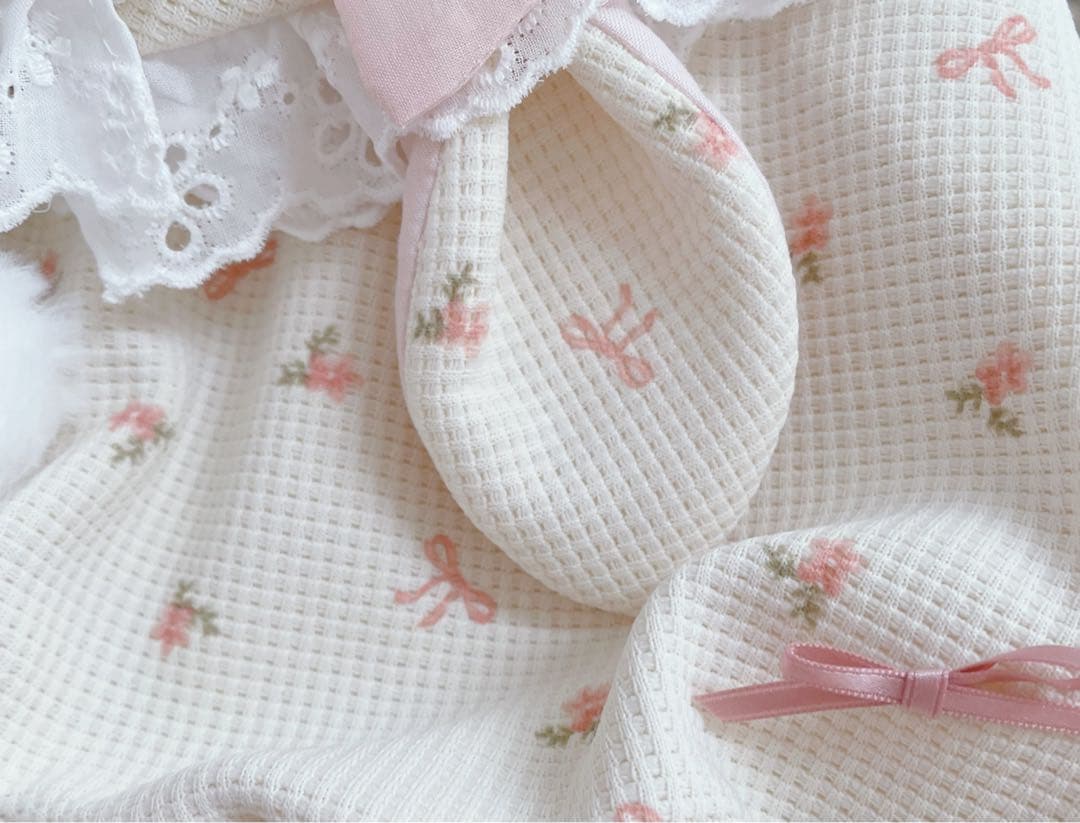 ハンドメイドスタイ　うさみみセットアップ　はる様