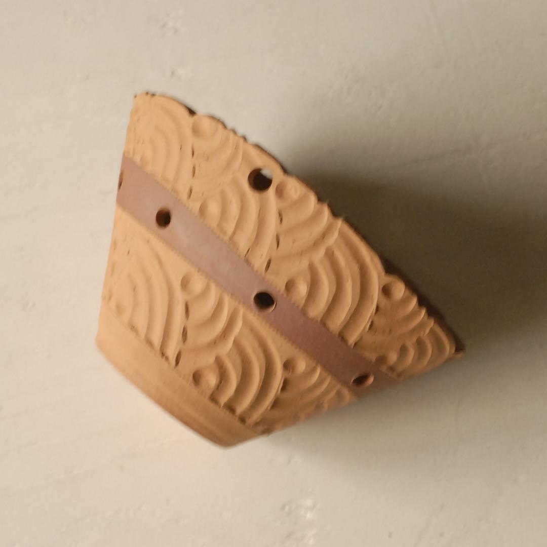 【琉球石垣島】島焼掻き落サラダポット（B）