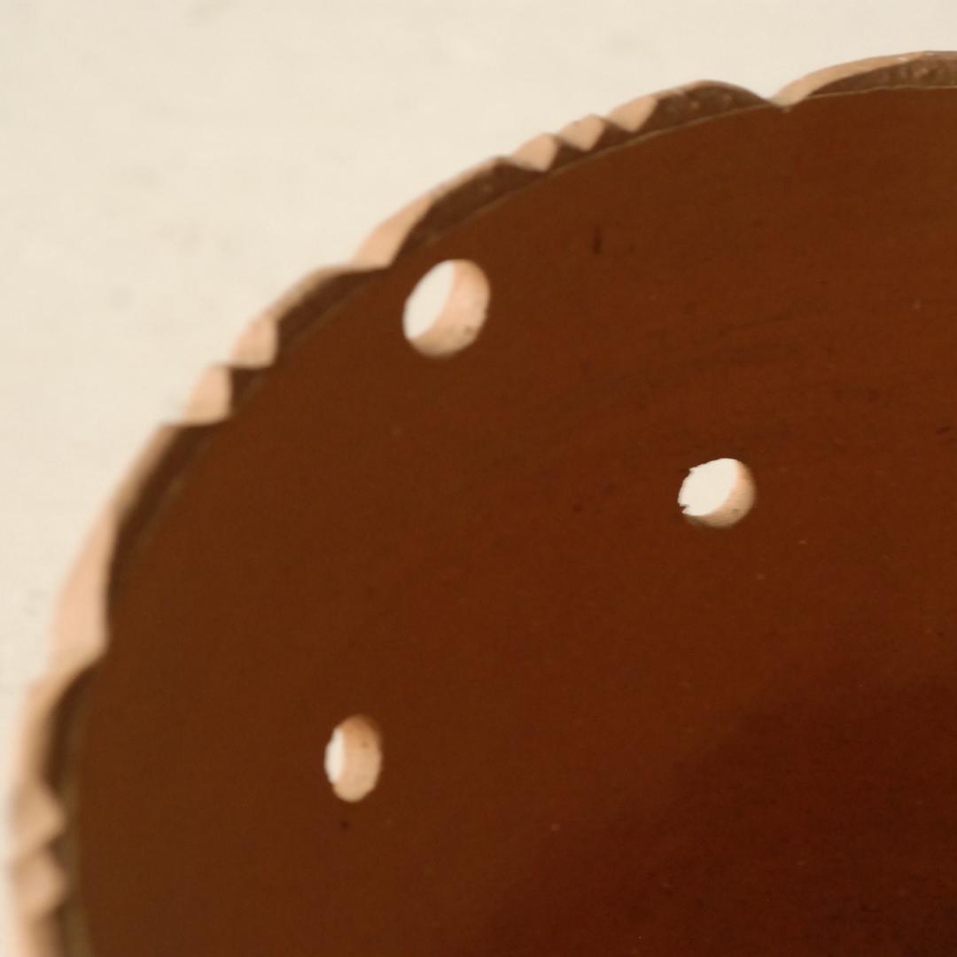 【琉球石垣島】島焼掻き落サラダポット（B）