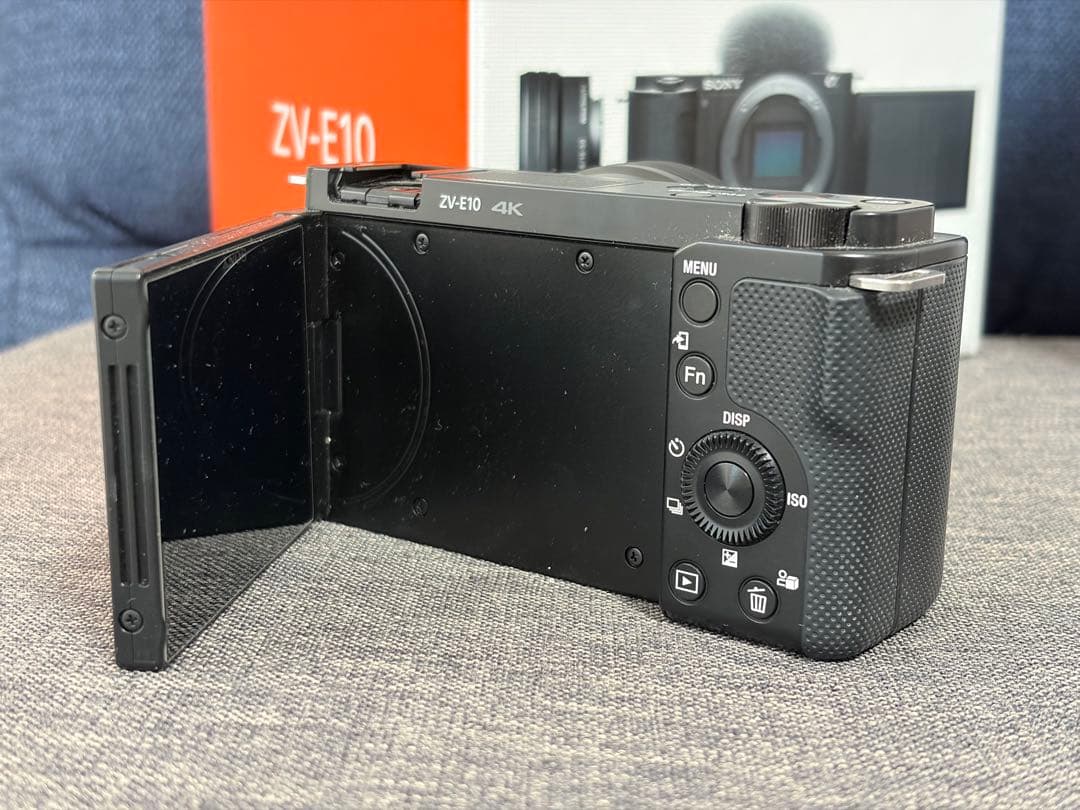 値下げ交渉不可 SONY ZV-E10 ブラック 本体 + リモートグリップ