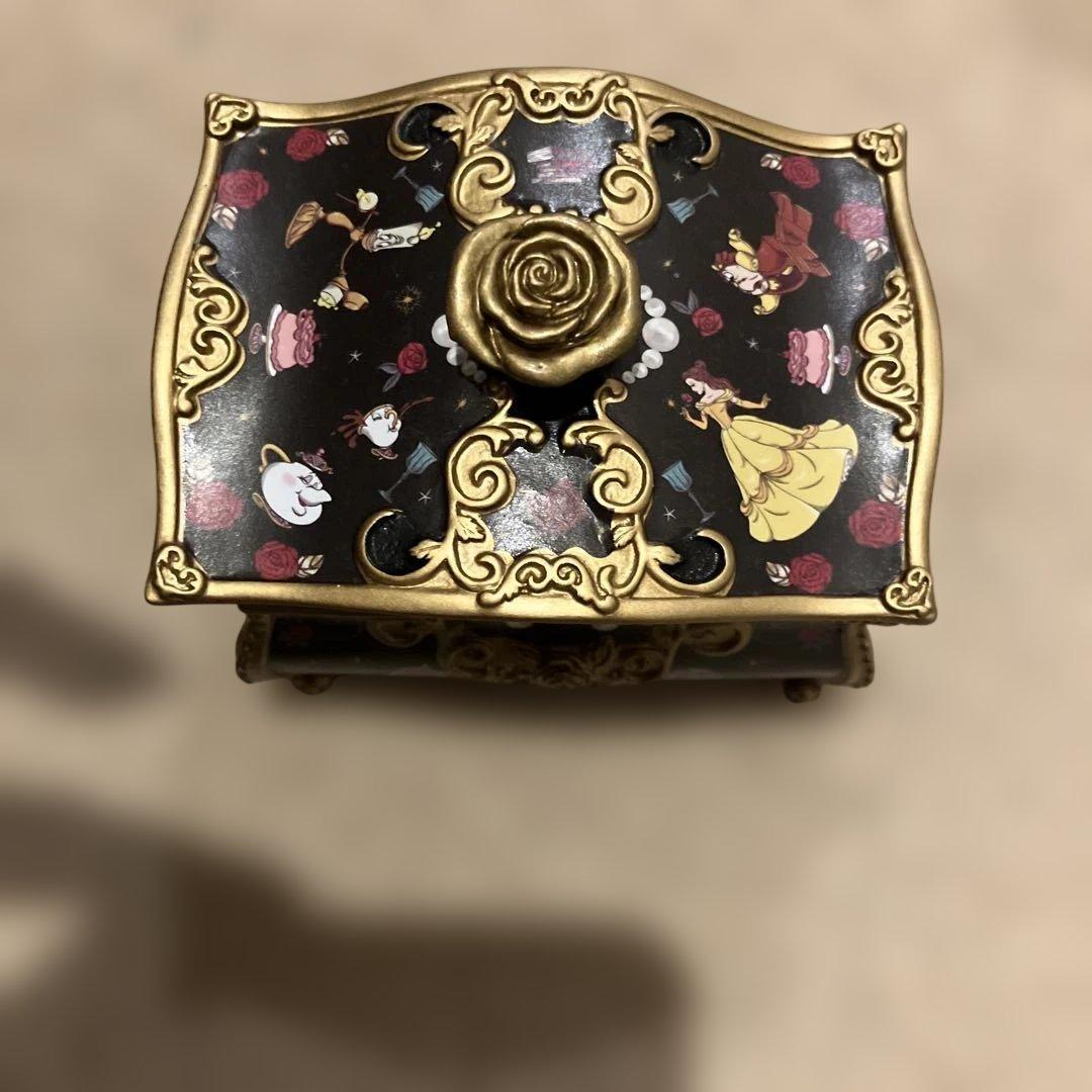 ディズニーストア　美女と野獣　小物入れ