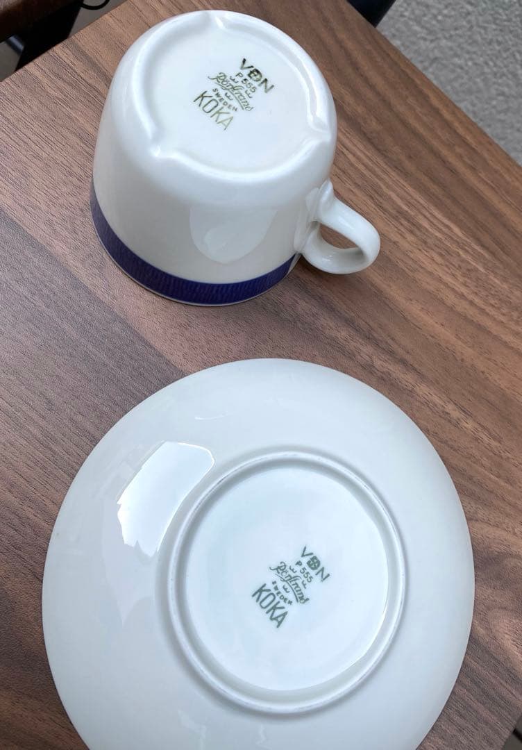 ✨️廃盤✨️ ロールストランド Koka 北欧ヴィンテージ カップ＆ソーサーセット