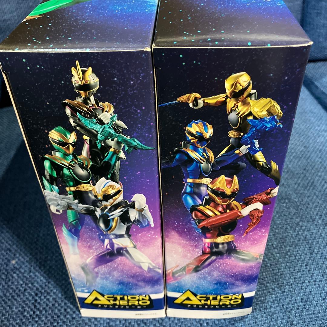 新品未開封　アクションヒーロー ゴジュウジャーSPセット1・2 フィギュア 2箱