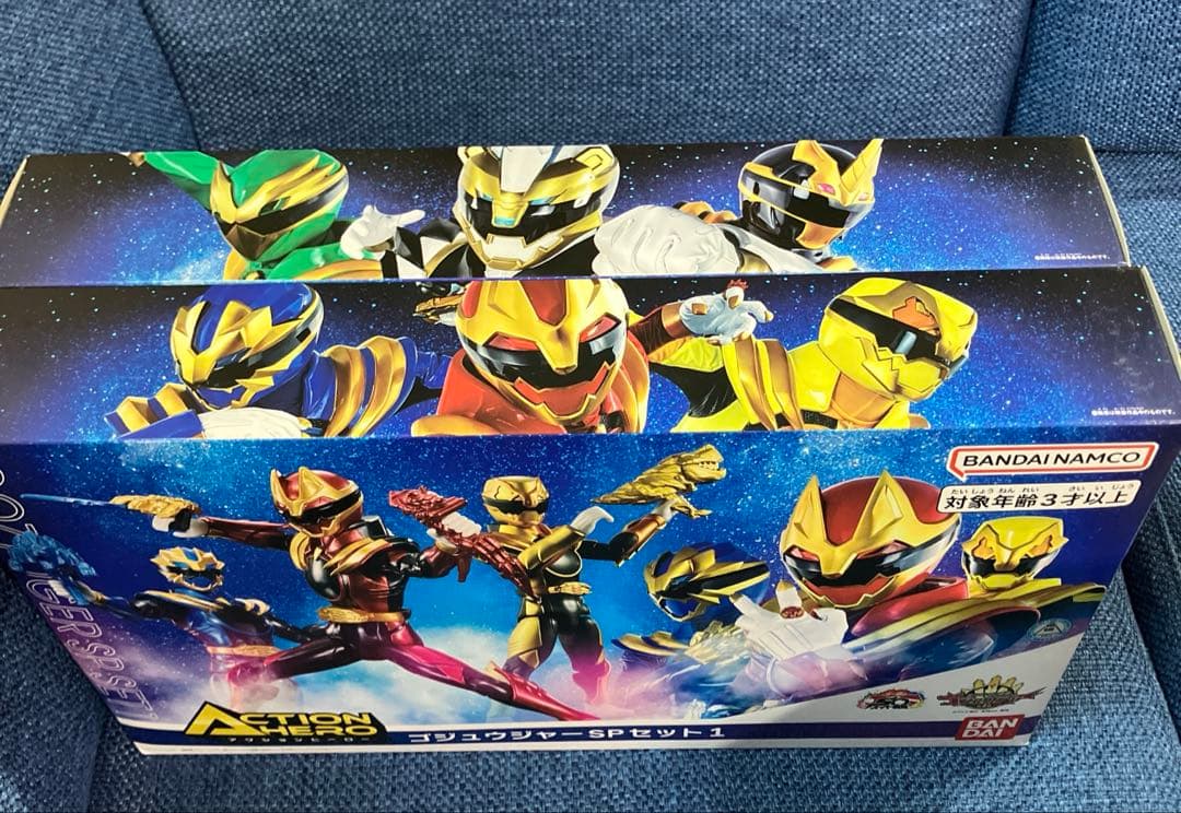 新品未開封　アクションヒーロー ゴジュウジャーSPセット1・2 フィギュア 2箱