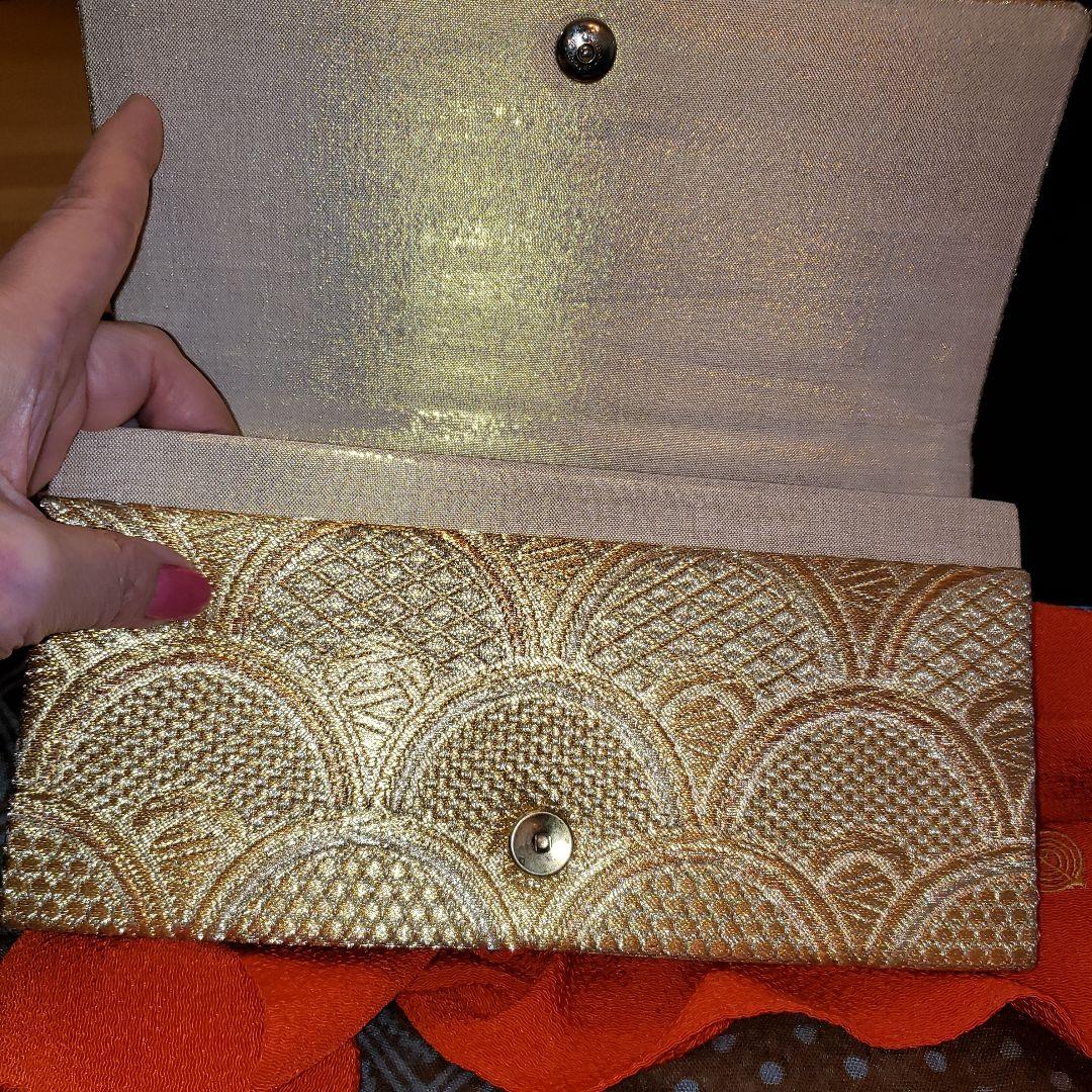 ⭐金銀の糸を使った ⭐工芸品のバッグ