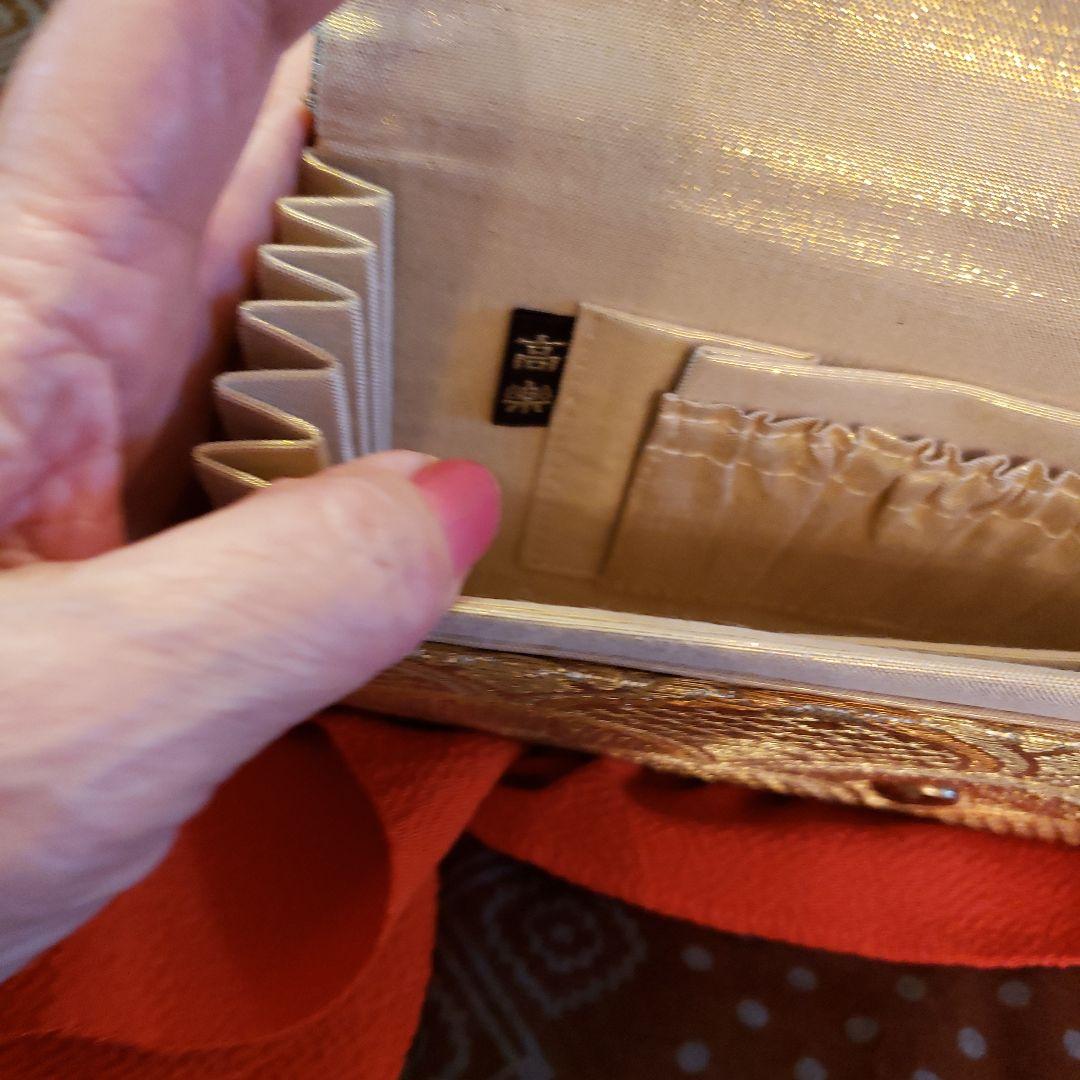 ⭐金銀の糸を使った ⭐工芸品のバッグ