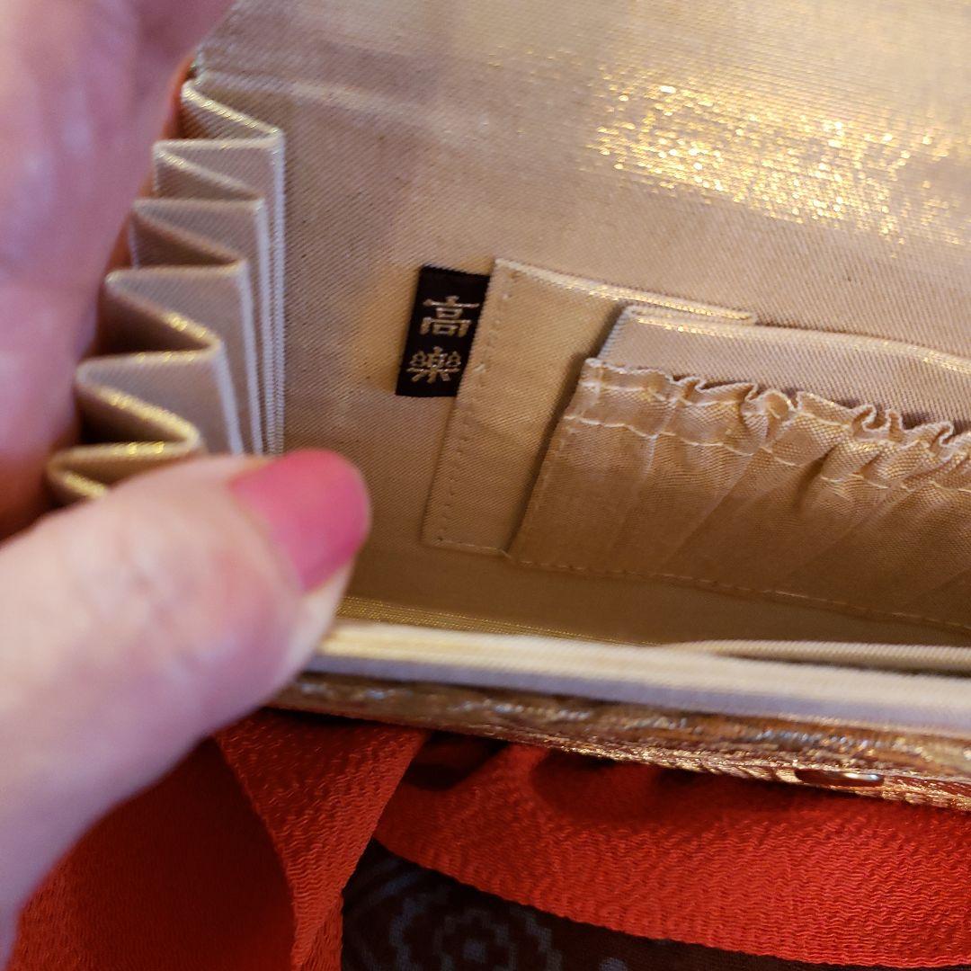 ⭐金銀の糸を使った ⭐工芸品のバッグ