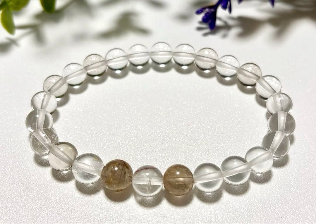 究極品質　超希少幻の銘石　現代に蘇った伝説の国産水晶　山梨乙女鉱山産水晶のブレス