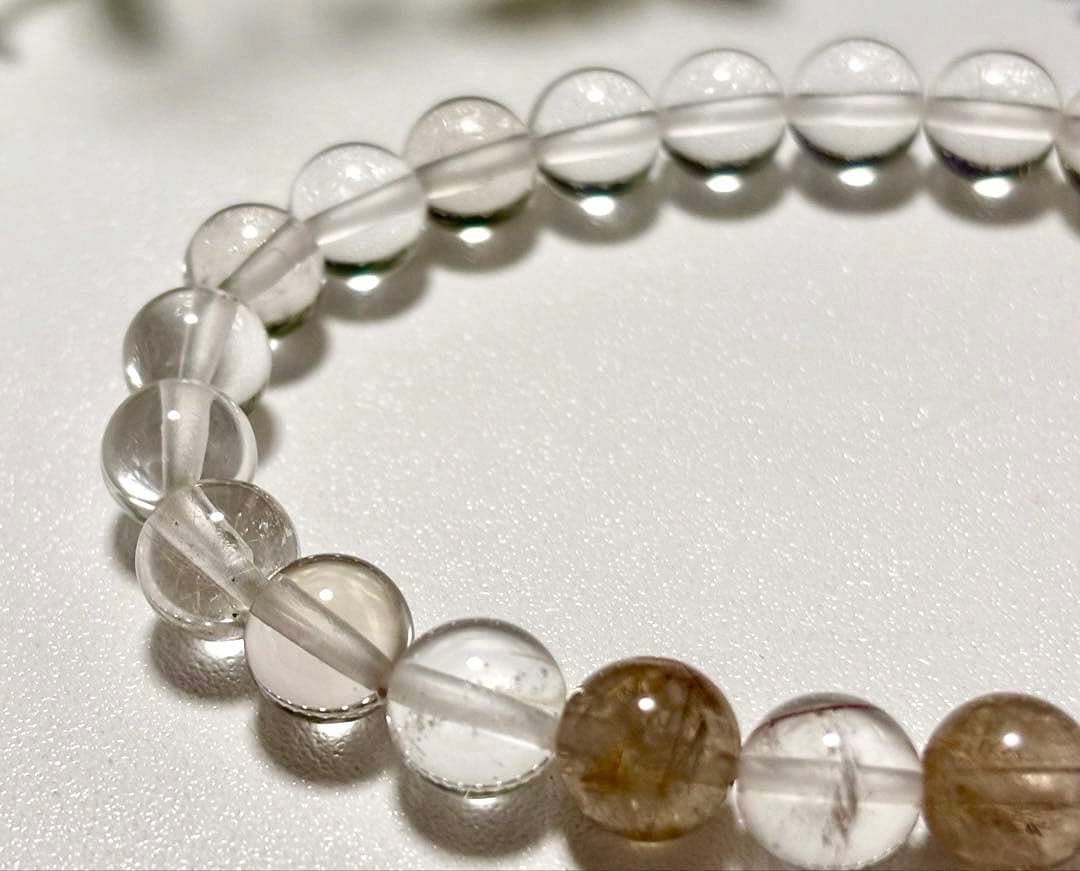 究極品質　超希少幻の銘石　現代に蘇った伝説の国産水晶　山梨乙女鉱山産水晶のブレス