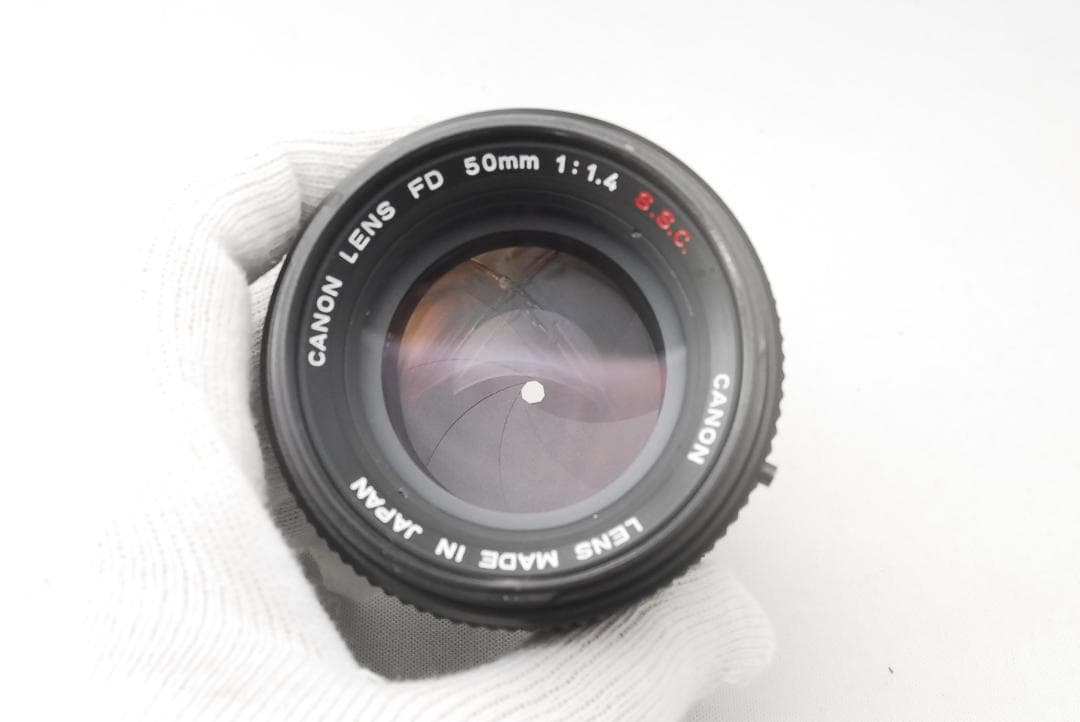 【返品、動作保証付】Canon FD 50mm F/1.4 S.S.C.