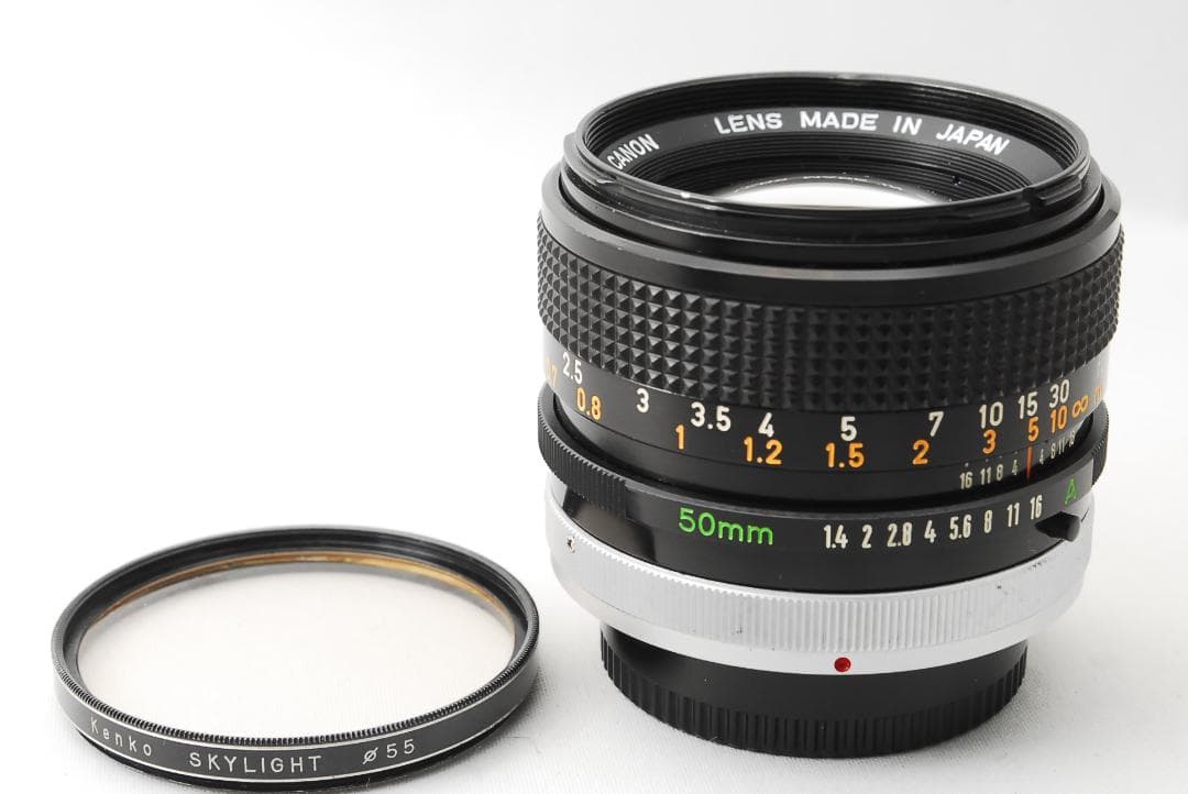 【返品、動作保証付】Canon FD 50mm F/1.4 S.S.C.