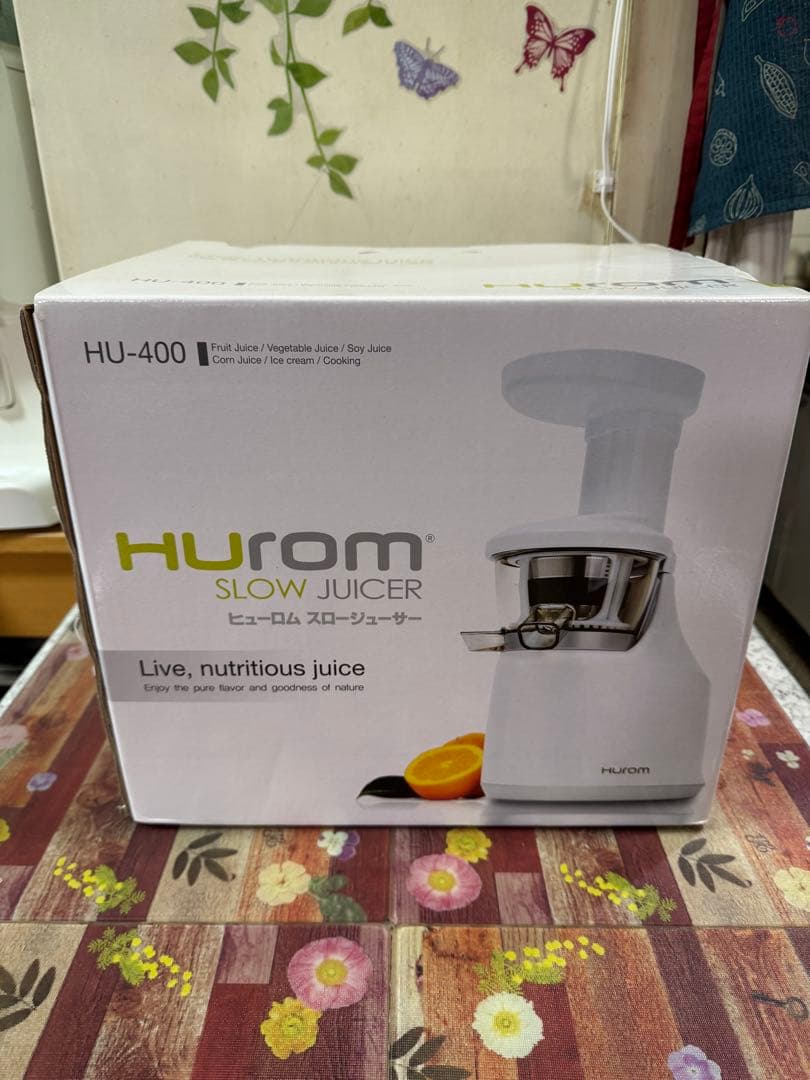 ✨新品未使用✨ HUROM スロージューサー HU-400 ヒューロム✨未開封