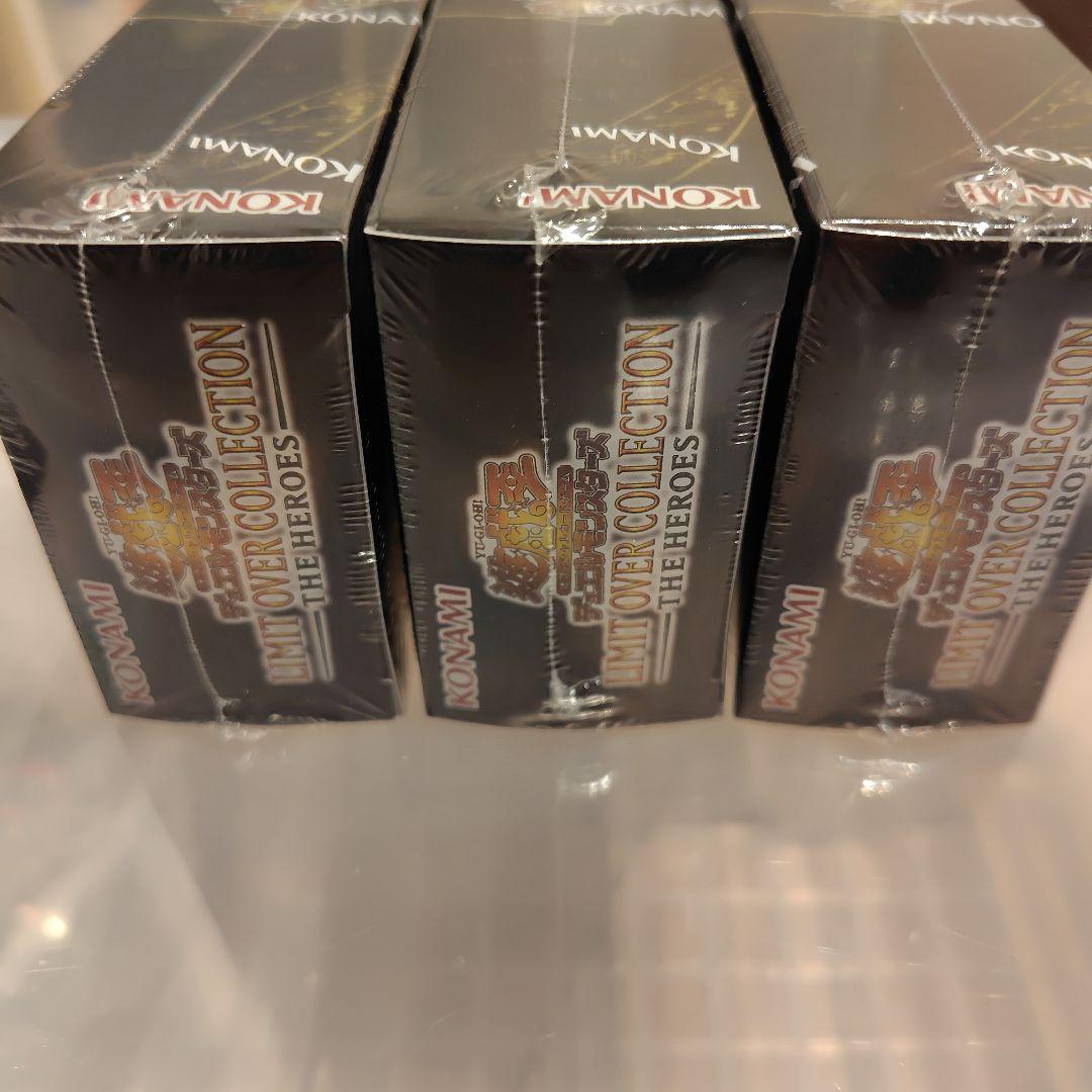 新品 遊戯王リミットオーバーコレクション　シュリンク付き　3BOX➕️プロモ１