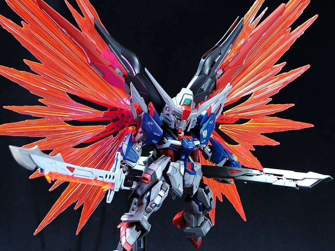 MGSD　デスティニーガンダム SpecⅡ　全塗装　完成品