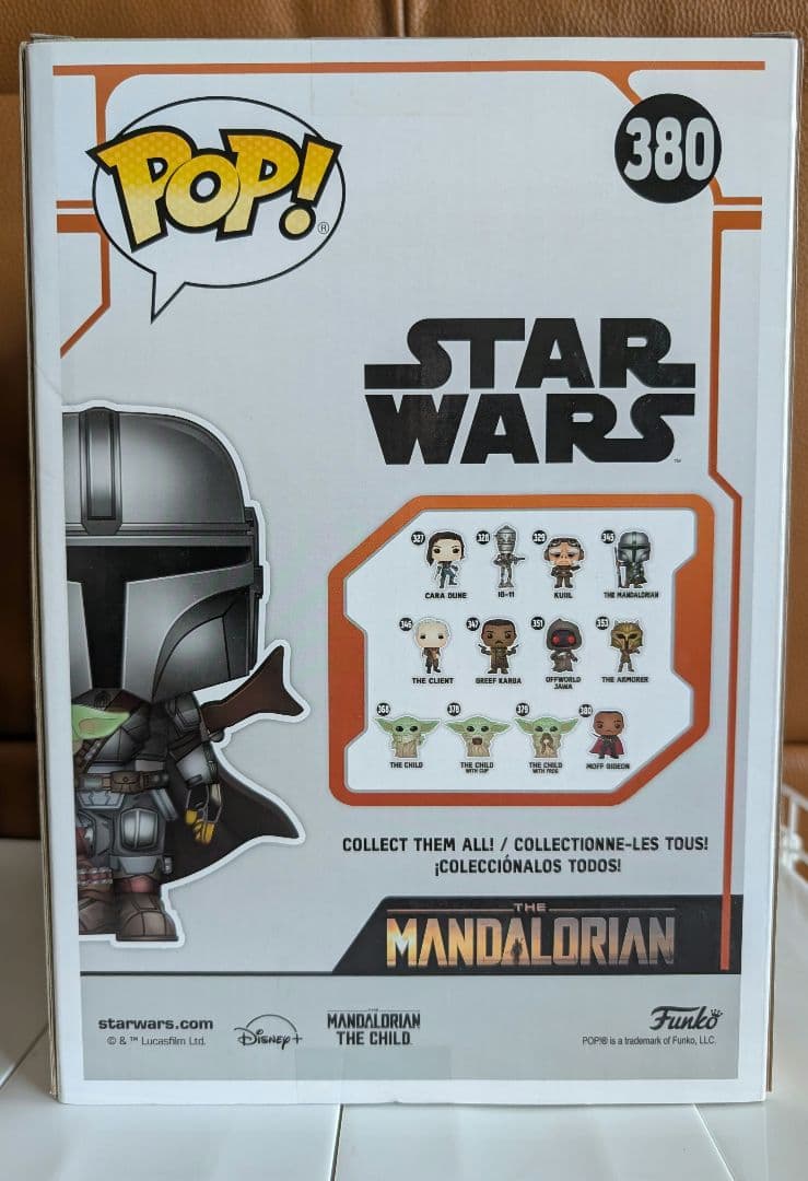 新品ファンコポップ　スターウォーズ　マンダロリアンwithチャイルド　10インチ