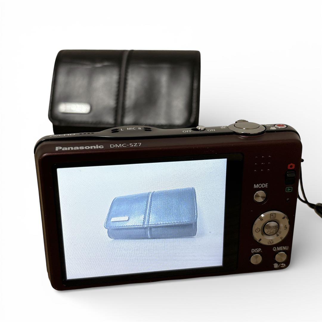 【動作品】Panasonic LUMIX DMC-SZ7 ブラウン 付属品あり