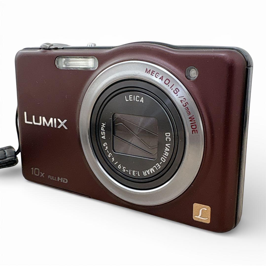 【動作品】Panasonic LUMIX DMC-SZ7 ブラウン 付属品あり