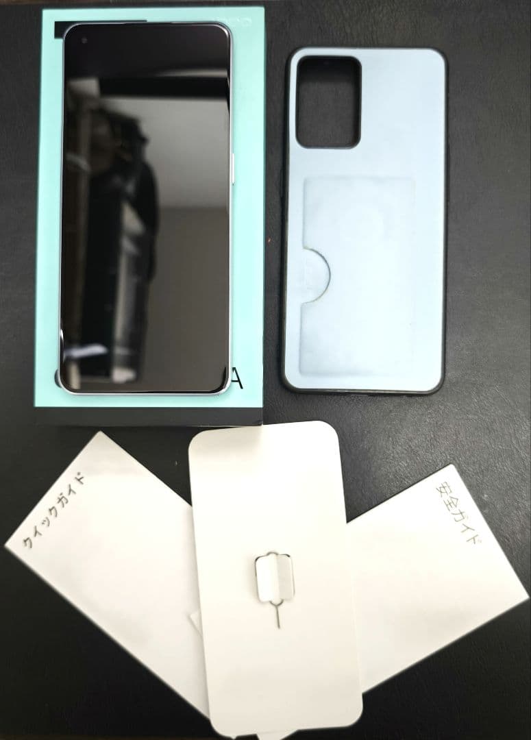 【美品】oppo reno7A ドリームブルー ケース付き　CPH2353