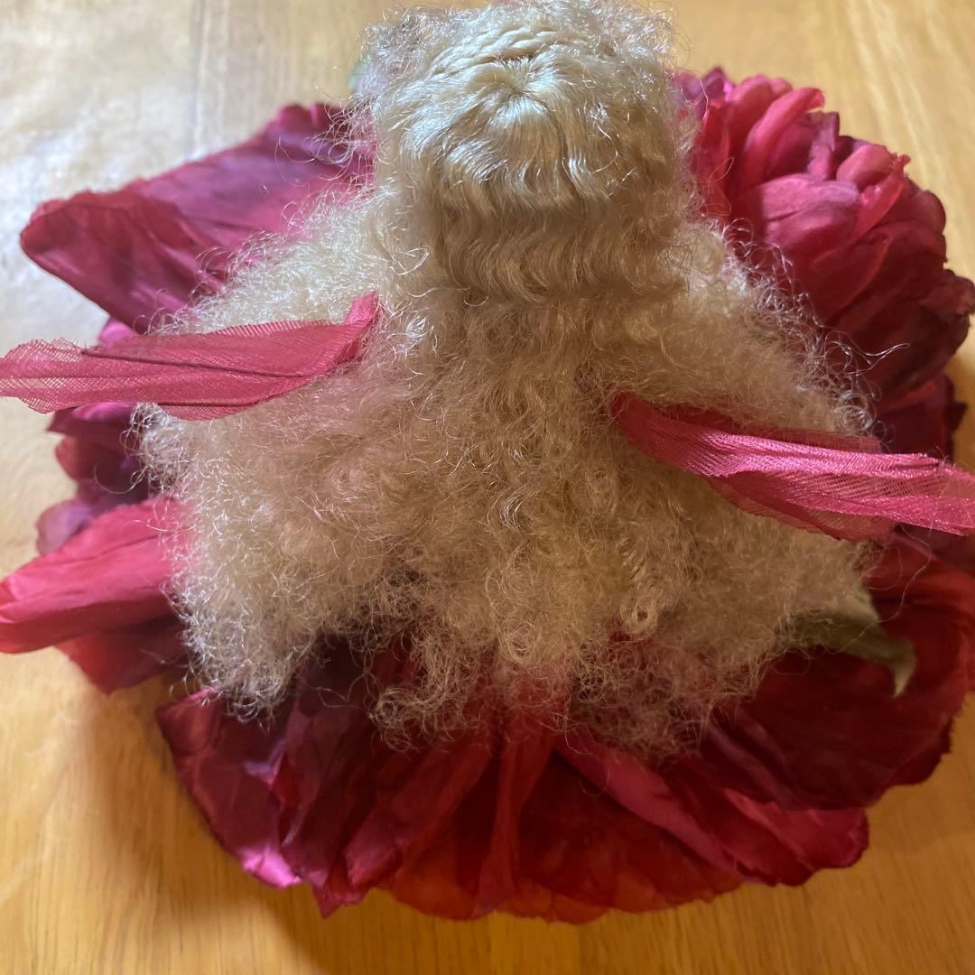 若月まり子　ビスクドール アンティー ク お花の妖精