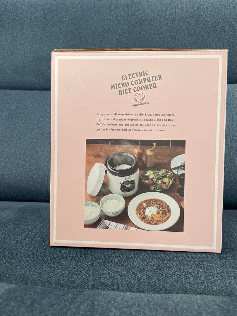 Toffy マイコン炊飯器 シェルピンク