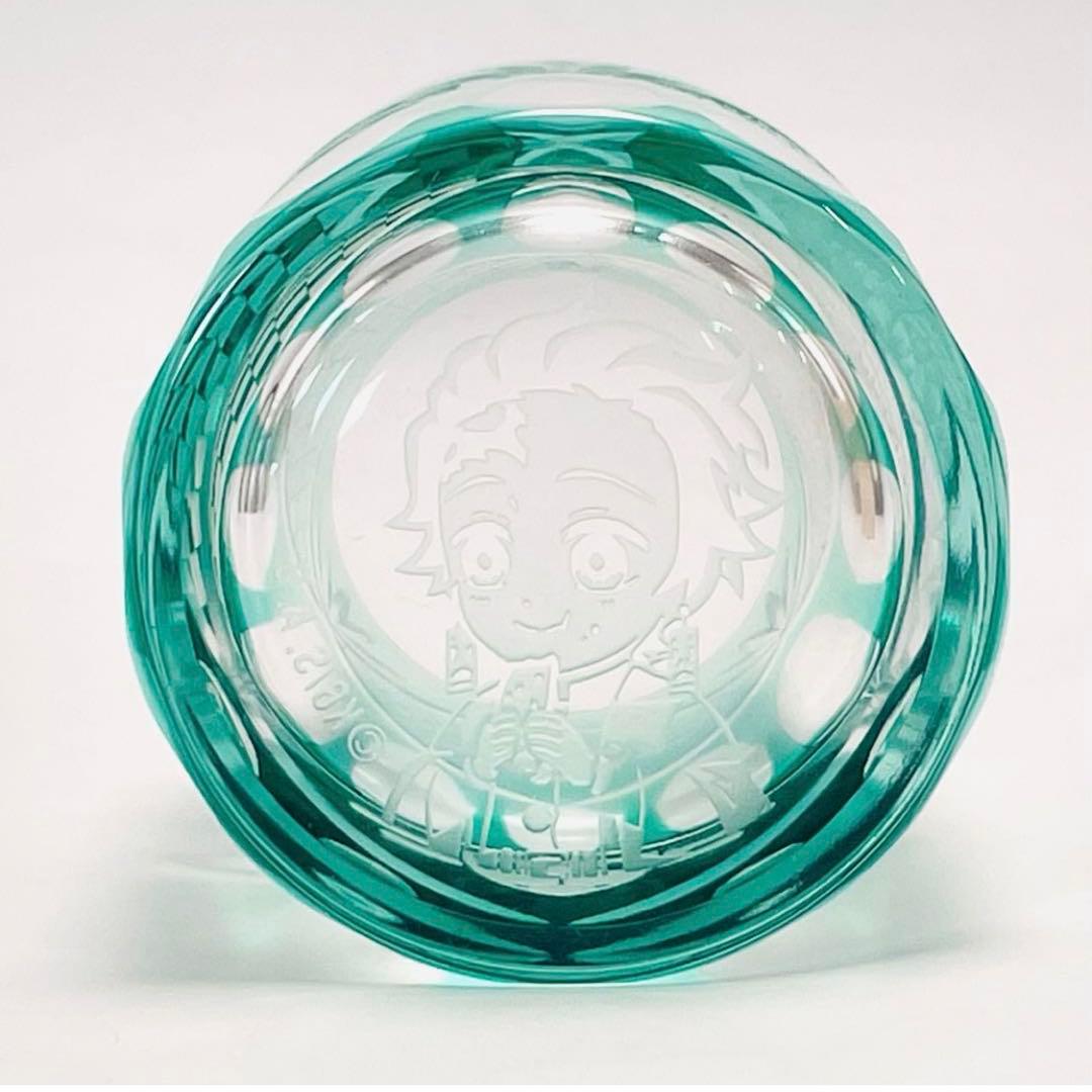 月末セール 限定非売品 鬼滅の刃 炭治郎モデル 江戸切子 グラス コップ