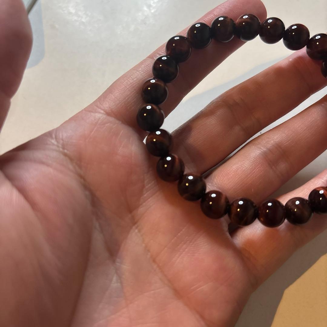 すっごい綺麗なレッドタイガーアイ！ズーンとくる！おすすめ！