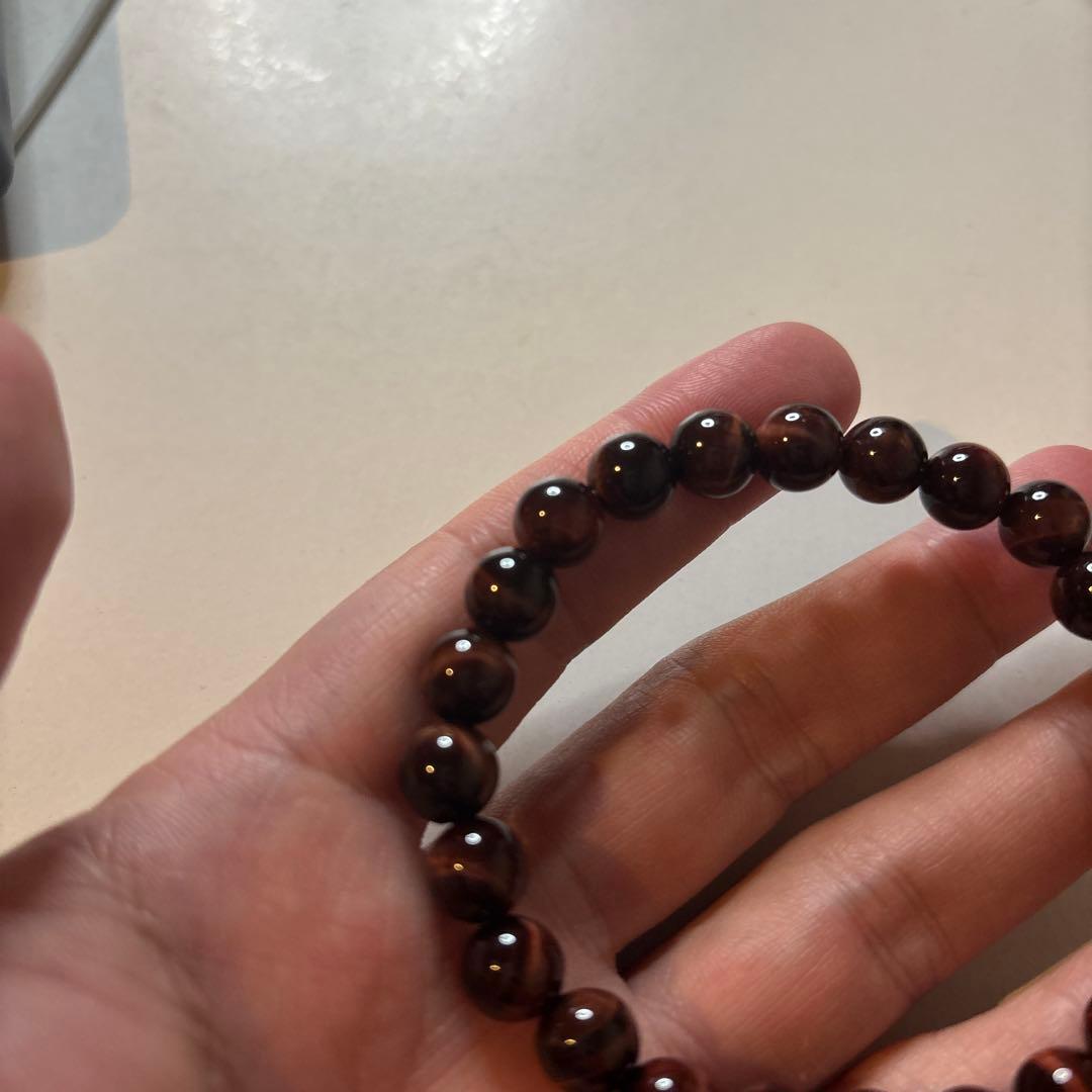 すっごい綺麗なレッドタイガーアイ！ズーンとくる！おすすめ！